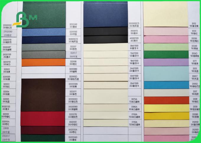 FSC Pure Wood Pulp Colored Green Offset Paper Color Designated 70CM 100CM