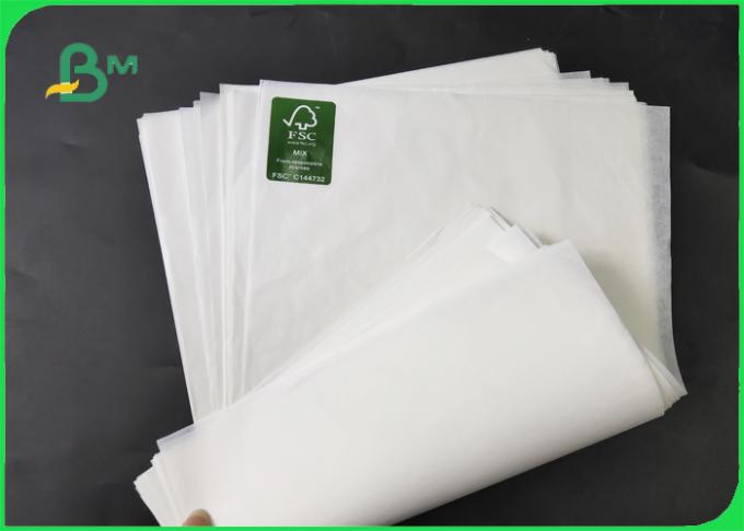 1200MM Food Grade MG white Kraft Paper 45 / 50g In Rolls For Sugar Packaging