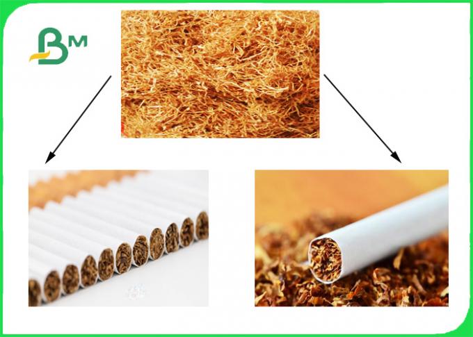 26gsm / 28gsm White Color Cigarette Paper Width 30mm 32mm No Harm To Human