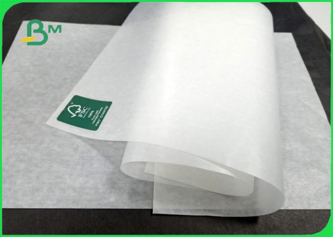 7 grade 31g High temperature resistance greaseproof paper for sandwich wrapping