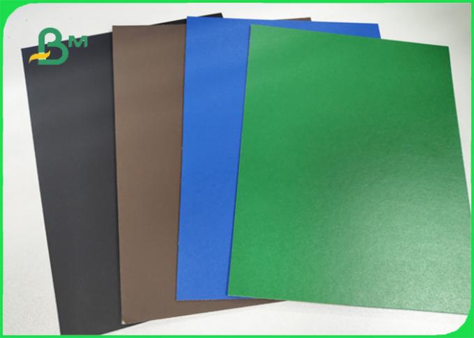 Blue / Green / Red / Black Lacquered Solid Paperboard 1.5mm 72 * 102cm