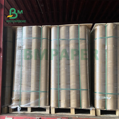 کاغذ کرافت 135 گرم 150 گرم چوب بکر سفید کننده کاغذ کرافت 24 اینچ 300 متر 36 اینچ 150 متر