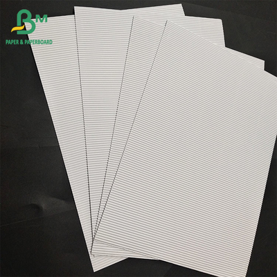 کاربرد گسترده ای پایدار دو لایه از کاغذ فلوت سفید F 1mm برای بسته بندی محصولات آرایشی