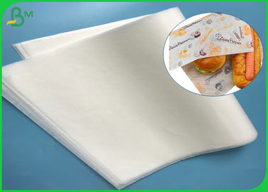 مواد غذایی خمیر پیتزا خام سفید MG Kraft Paper 30gsm 35gsm برای کیسه فست فود