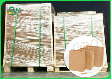 126gsm - 300gsm Recycled Hardness Stiffness Brown Kraft Paper for Packing