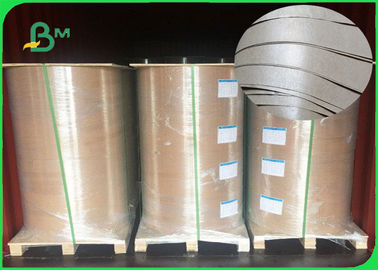 FSC تایید شده 30-350gsm PE پوشش داده شده قهوه ای کاغذ کرافت ضد قفل 50 / 100mm در کویل