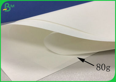 80GSM تا 120 GSM بدون پوشش کاغذ بدون چوب OBA رایگان برای ساخت کیسه های کاغذی