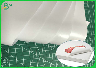 کاغذ قصاب سفید پوشیده شده با وزن 70gsm + 10g PE برای بسته بندی گوشت