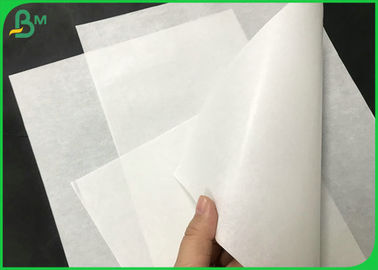 کاغذ براق تک میلی متر کاغذ میلی گرم 30G تا 60G قرقره سفید شده Kraft Paper Reel 90cm