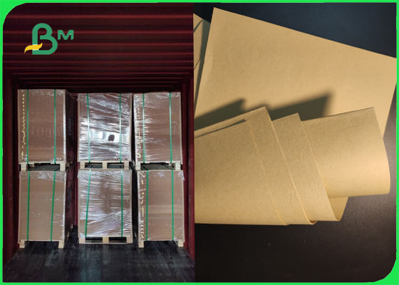 FSC ورق کاغذ کرافت قهوه ای 787 * 1092 میلی متر را برای جعبه هدیه با مقاومت بالا تایید کرد
