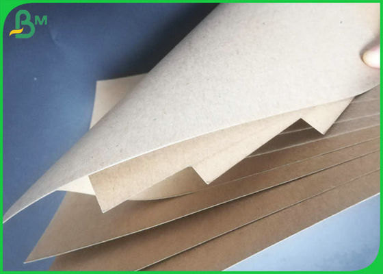 گواهینامه FSC 60gsm 120gsm Brown Craft Paper برای کیسه های خرید در ورق