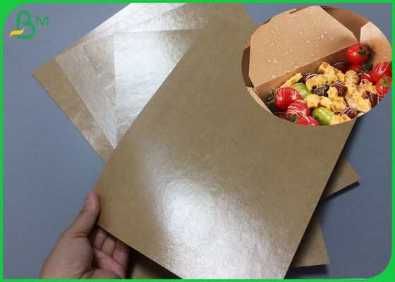 کاغذ کرافت مواد غذایی 320 گرم 350 گرم بر متر مربع PE ساخته شده از مواد تجزیه پذیر