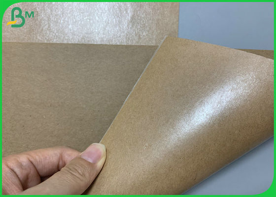 کاغذ کرافت قهوه ای یک طرفه 15 گرمی با روکش PE برای ظرف یکبار مصرف سالاد