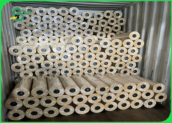 رول کاغذ بسته بندی 120 گرمی کرافت 17.5 x 350 فوت کاغذ کرافت ساده