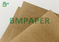 کاغذ کرافت با روکش پلی اتیلن یک طرفه ضد روغن 300 گرمی برای جعبه های حمل و نقل