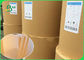 50GSM 60GSM MG کاغذ بسته بندی مواد غذایی قهوه ای کرافت برای میان وعده 70cm 90cm