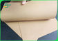 126gsm - 300gsm Recycled Hardness Stiffness Brown Kraft Paper for Packing