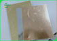 رنگ طلای سفید 0.3mm 0.55mm Washable Kraft Paper Width 150cm برای Tote Bag