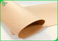 80g FDA دارای رول کاغذ قهوه ای با کیفیت KRA ساخت برای تهیه کیسه های کاغذی