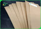 کاغذ مخصوص صنایع دستی قهوه ای FDA برای بسته بندی مواد غذایی خیابانی 250 - 450gsm