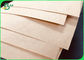 مقاومت بالا در برابر اشکی قهوه ای کیسه کرافت کاغذ 90GSM برای ساخت کیف