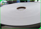 کاغذهای بسته بندی شده نی فله رولهای سفید 24gsm 28gsm 32mm رول