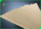 قابل بازیافت و رطوبت اثبات 126g 160g 200g 200 کاغذ قهوه ای کرافت برای بسته بندی