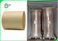 کاغذ قهوه ای Kraft با پوشش 350 گرم در 15 گرم PE برای جعبه های مواد غذایی آماده ضد آب