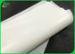 کاغذ براق تک میلی متر کاغذ میلی گرم 30G تا 60G قرقره سفید شده Kraft Paper Reel 90cm