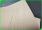 کاغذ چوب Pulp 175gsm 300gsm 300 Ksm رول کاغذ Kraft برای جعبه های کفش ضد آب