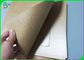 کاغذ کرافت با روکش جلوی قهوه ای 300 گرم + 15 گرم PE ساخت کاسه سالاد در رول