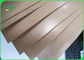 کاغذ پلی اتیلن قابل بازیافت پلی اتیلن سفت و سخت کاغذ کرافت قهوه ای ورق 350 گرم