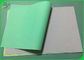 کاغذ CFB بدون کربن آبی رنگ صورتی صورتی 50 گرم با 100٪ خمیر چوب طبیعی