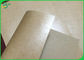 15g PE Coated Strong Moisture Kraft Paper 300g Fast Food Wrapping