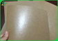 15g PE Coated Strong Moisture Kraft Paper 300g Fast Food Wrapping