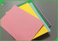 ورق کاغذ پیوندی رنگی سبز و زرد صورتی 200 گرم 230 گرم بر متر برای چاپ عادی