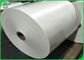 210 گرم چاپ کاغذی 650 میلی متری سفید برای لیوان کاغذی یکبار مصرف