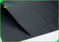 110gsm - 450gsm کاغذ کرافت سیاه برای برچسب های لباس مقاومت تاشو قوی