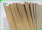 110 - 220 گرم برگ کاغذ بازیافت کرافت بازیافت شده برای جعبه بسته بندی 65 * 86 سانتی متر FSC