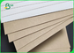 کاغذ کمپوست پذیر کرافت با روکش کاغذ کرافت قهوه ای متوسط ​​270 گرم