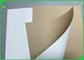 کاغذ پشت کاغذ کرافت با پوشش سفید 350 گرمی مواد غذایی کاغذ جعبه مواد غذایی خمیر چوب
