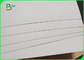 250 گرم کاغذ بی خطر مواد غذایی ویرجین فیبر CKB پشت کرافت سفید صاف