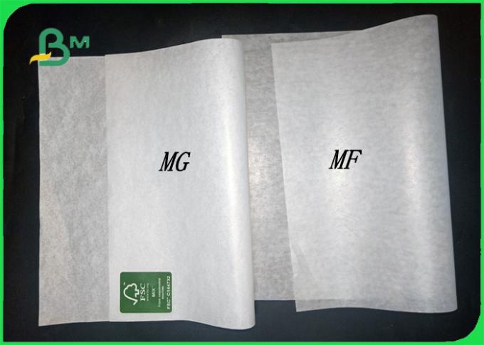 FSC 35gsm - 50gsm good stiffness not deformation MG white craft roll for packing