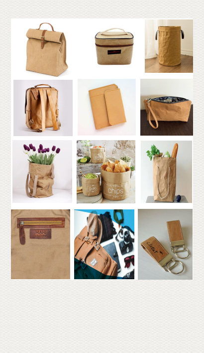 Eco - friendly Brown Black Washable Kraft Paper Roll For Shopping Bags 