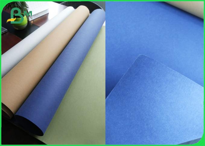 Biodegradable Sewable Washable Kraft Paper Fabric 0.55mm thick 150cm width