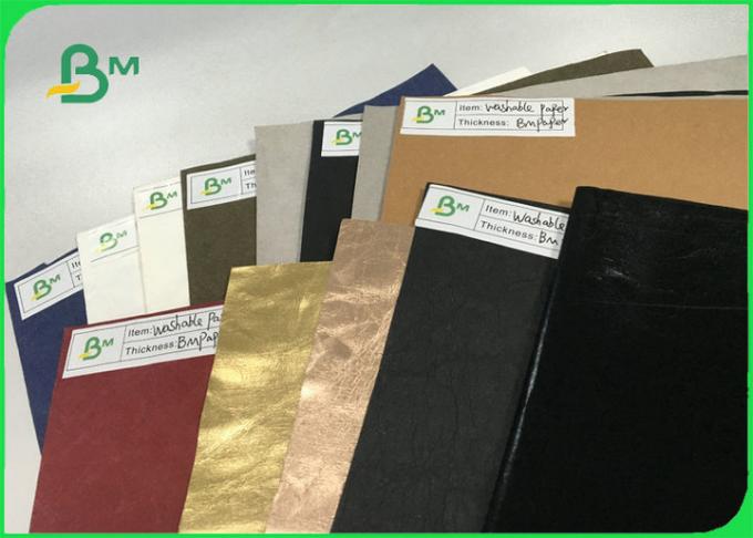 30 Colors Smooth Washable Kraft Paper In Roll Making Wallet OEM Available