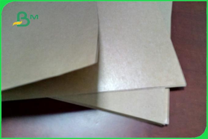 Food Packaging One Side Coated PE Brown Kraft Paper in Roll FSC FDA Certified