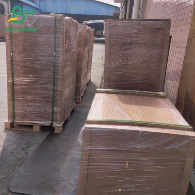 جعبه های 300 گرمی کاغذ قهوه ای کرافت سفید نشده را برای ظروف غذا بیرون بیاورید 0