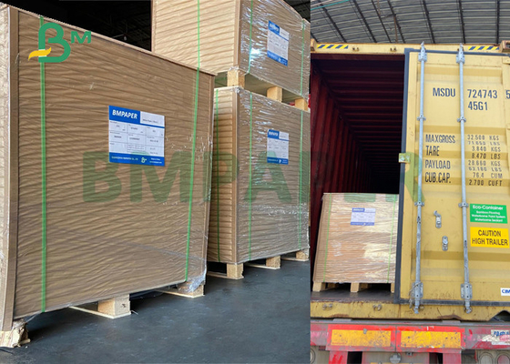 115 گرم 130 گرم کاغذ ابریشم پوشش داده شده برای برگه های تبلیغاتی 26 x 40 اینچ با استحکام بالا