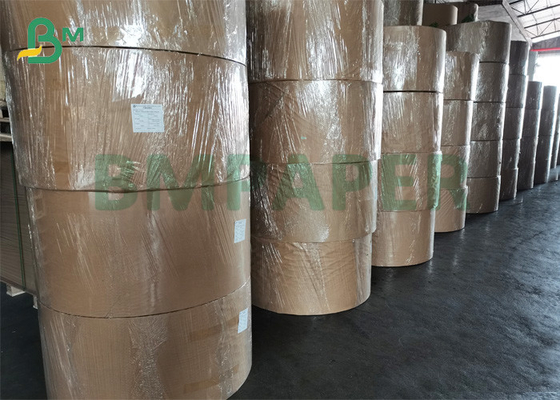 رول کاغذ کرافت قهوه ای 200 گرم - 450 گرم بر متر با سفتی بالا برای بسته بندی مواد غذایی
